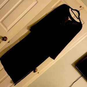 Vintage VSS Black sheer coverup